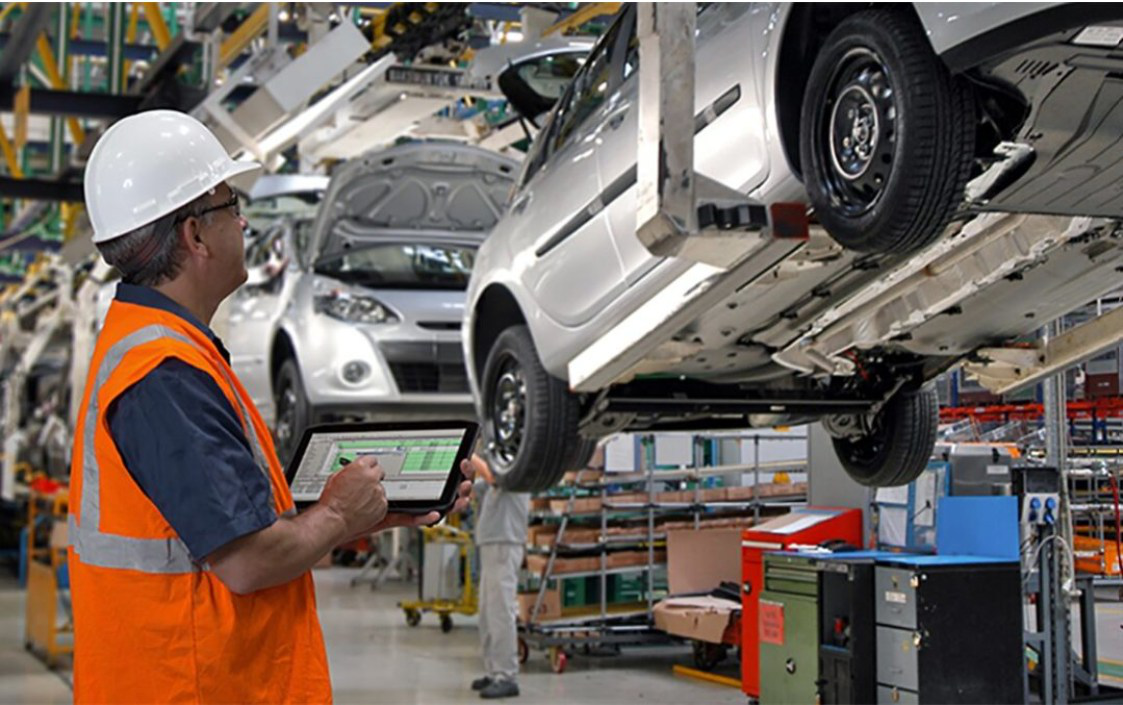 Operación en planta automotriz